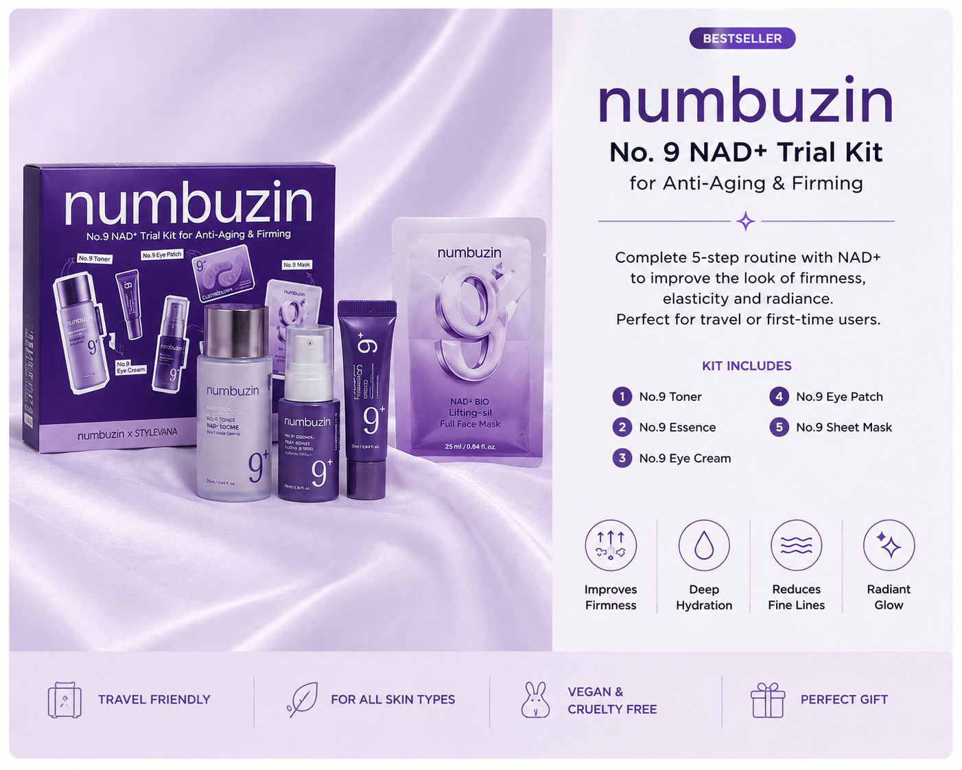 Numbuzin No. 9 NAD+ Trial Kit